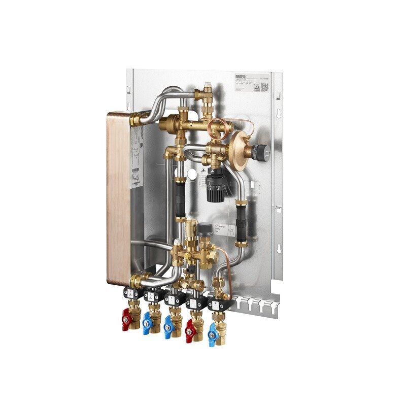 Multiblock Oventrop En Forma De T, Paso G3/4 - Para Sistemas De Calefacción Y Agua Caliente