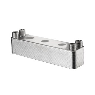 Oventrop - 1341291 - Wärmeübertrager für "Regudis W" nickelgelötet, Ausführung 15 l/min.