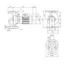 Wilo  - 2089584 - IPL 40/90-0,37/2,3x400V,0.37kW...