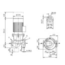 Wilo  - 2120923 - IL 80/220-22/2,DN80,22kW  Trockenläufer-Standard-Einzelpumpe
