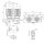 Wilo  - 2121248 - DPL 40/165-4/2,DN40,3x400V,4kW  Trockenläufer-Standard-Doppelpumpe