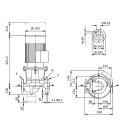 Wilo  - 2142042 - IL 65/140-1,1/4,DN65,3x400V,1.1kW  Trockenläufer-Standard-Einzelpumpe