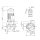 Wilo  - 2142042 - IL 65/140-1,1/4,DN65,3x400V,1.1kW  Trockenläufer-Standard-Einzelpumpe