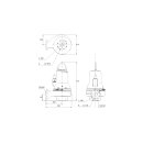 Grundfos - 98626472 - SL1.80.100.75.A.EX.4.51D.C 10m Kabel - Abwasserpumpe Einkanallaufrad