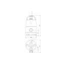 Grundfos - 96280965 - Kellerentwässerungspumpe Unilift CC-5 M1 1x230V 0,24kW 5m Kabel