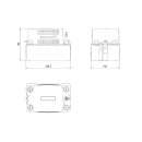 Grundfos - 97936156 - Kondensathebeanlage CONLIFT1 230V 0,075kW 2m Kabel