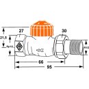 IMI Hydronic - 9114-02.000 - HEIMEIER Thermostat-Ventilunterteil