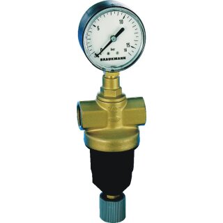 Resideo - D22-1/2A - Druckminderer D22  Messing, R1/2, A