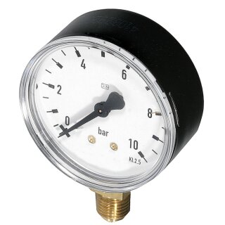 Resideo - M39M-A16 - Manometer M39M  G 1/4, 63mm, unten, Teilung 0-16bar