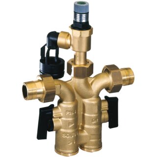 Resideo - SG160S-3/4EB - Sicherheitsgruppe SG160S  Messing EB, 3/4"