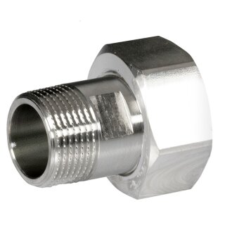 Resideo - VST06I-1A - Anschlussverschraubung VST06I  Edelstahl A, 1"