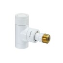 Oventrop - 1163062 - Thermostatventil "Baureihe E" DN15, 1/2", PN10, Eck, weiß