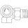 Oventrop - 1181390 - Thermostatventil "Baureihe A" DN10, R 3/8, PN10, Winkel-Eck links