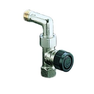 Oventrop - 1181304 - Thermostatventil "Baureihe A"DN15, R 1/2",Durchgang m.Bogen, kv 1.05