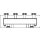 Oventrop - 1351587 - Verteilerbalken für "Regumat" DN25, für 7 Heizkreise, Stahl