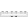 Oventrop - 1351587 - Verteilerbalken für "Regumat" DN25, für 7 Heizkreise, Stahl