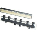 Oventrop - 1351588 - Verteilerbalken für "Regumat" DN25, für 8 Heizkreise, Stahl