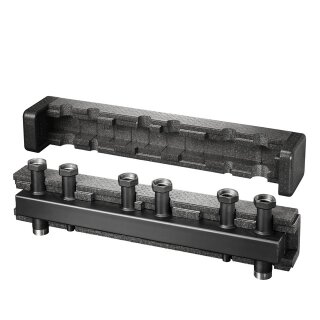 Oventrop - 1351673 - Verteilerbalken für "Regumat"DN32, mit Universalisolierung, 3 Kreise