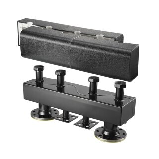Oventrop - 1351692 - Verteilerbalken mit Isolierung DN40/50, für zwei Heizkreise