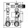 Oventrop - 1354798 - Station "Regumat RTA-130 VL"DN25, mit Wilo Yonos PARA 25/6 RKC