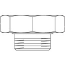 Oventrop - 1359090 - Pumpenanschlussstutzen für Kesselverrohrung, G1 1/2 IG x G1 AG