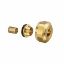 Oventrop - 1367587 - Regusol Klemmringverschraubung DN 25, 18mm, Set 2 = 2 Stück