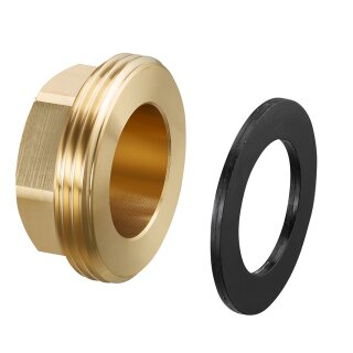 Oventrop - 1351771 - Verschlußstopfen-Set, 2-fachfür Verteilerbalken DN32, G 2"