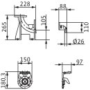 Wilo  - 2057179 - Einhängevorrichtung DN 40/50  Mechanisches Zubehör