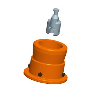 Danfoss - 065Z0311 - Adapter für neue Ventilserie DN 15-50 & alte AMV