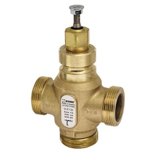 ESBE - 21251400 - 3-Wege Regelventil Typ VLE 132 DN 15 Außengewinde 1" Kvs 2,5